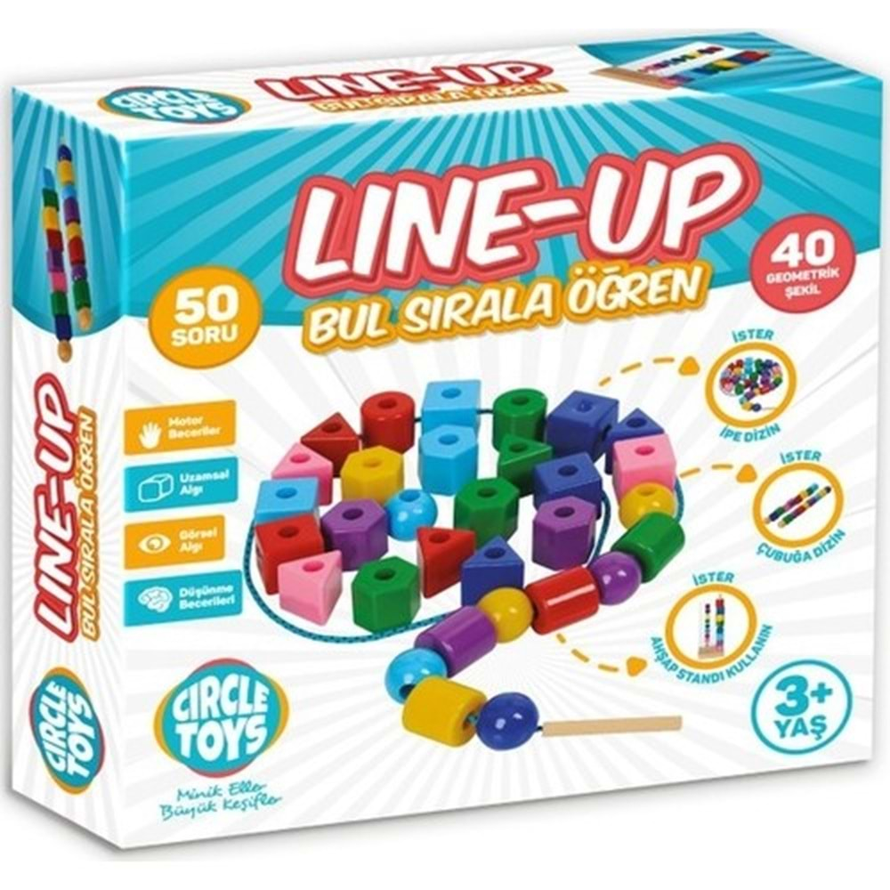 Circle Toys Line Up Ring - Bul Sırala Öğren 3+