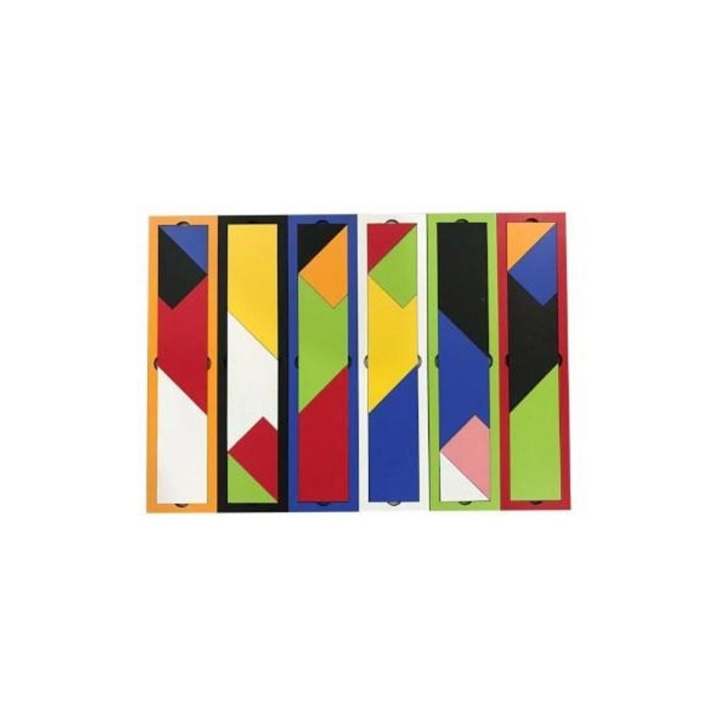 Ahşap T Tangram Zeka Oyunu 5.5x23.5cm