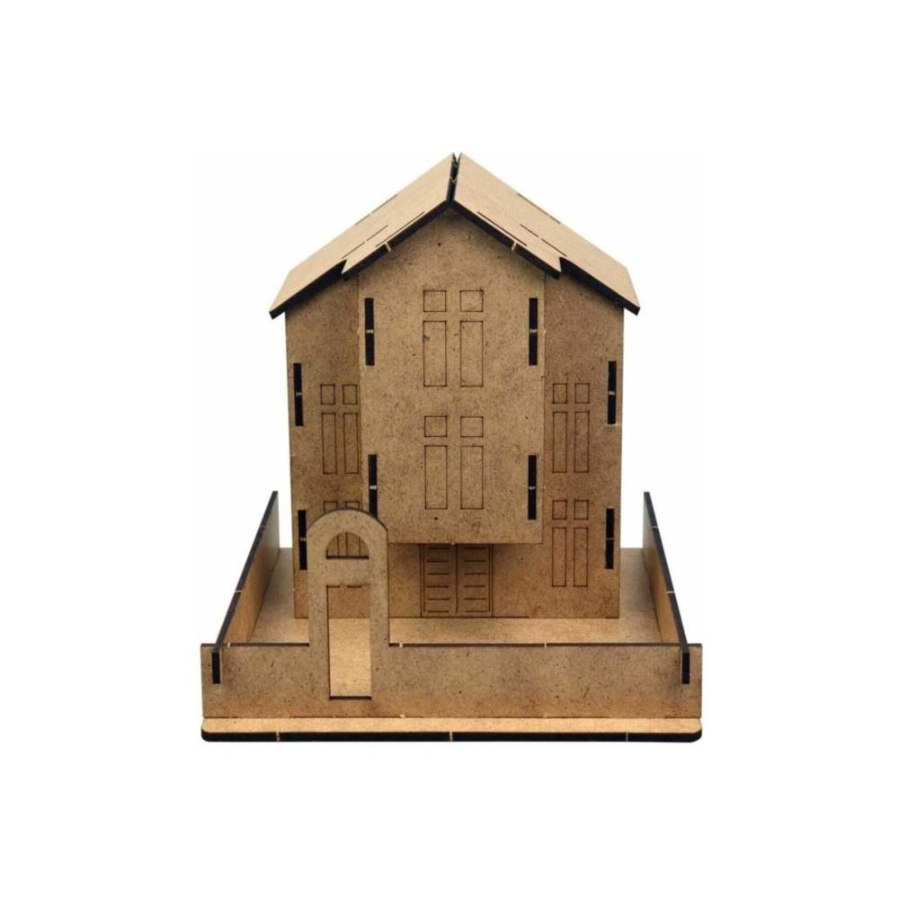 Giftölye 3D Ahşap Safranbolu Evi Hm-002