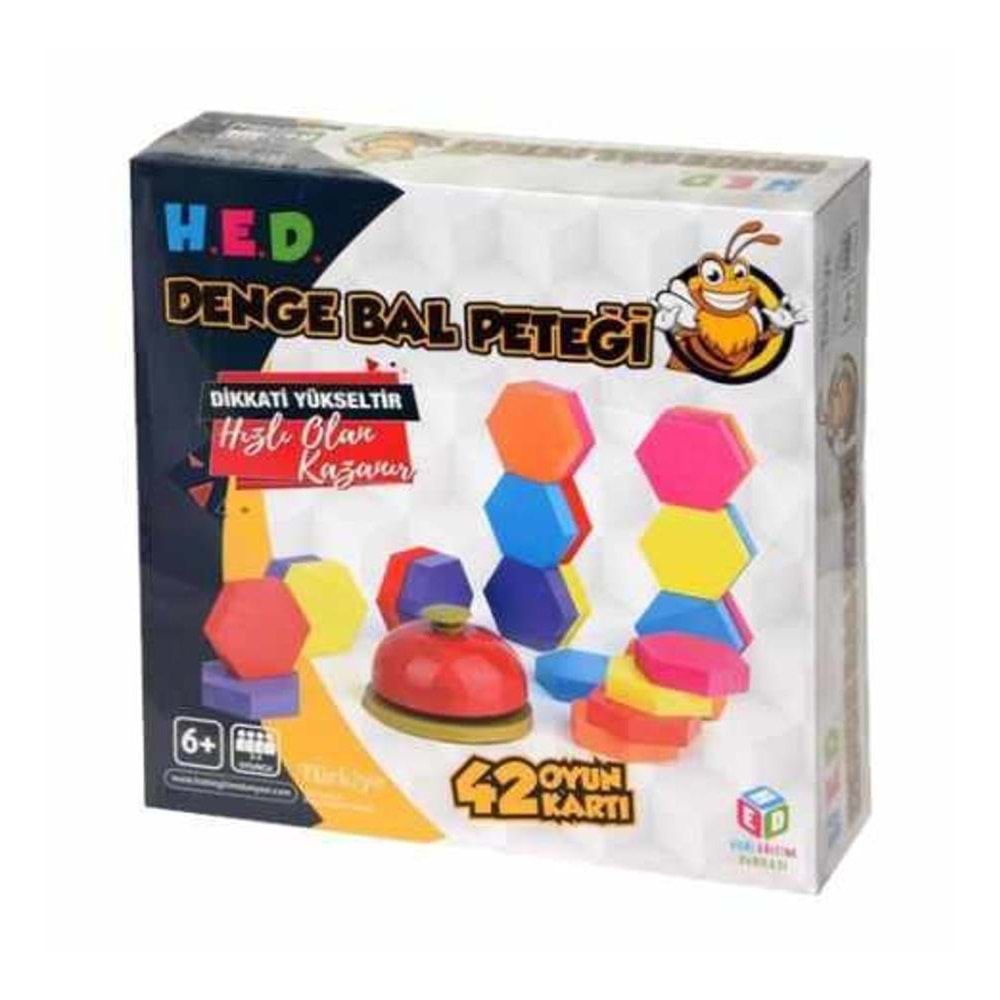 Hed Denge Bal Peteği 42 Oyun Kartı