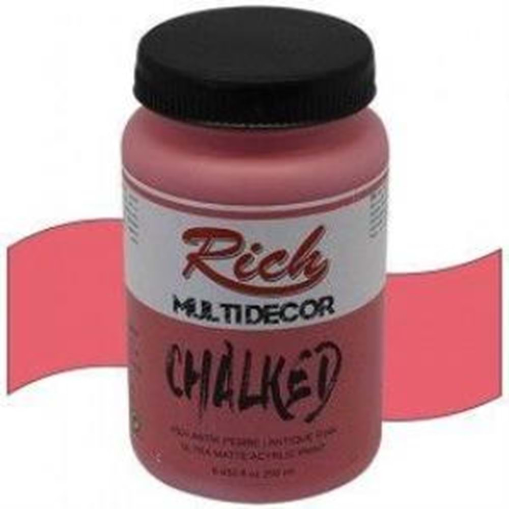 Rich Multidekor Chalked 250Cc 4524 Antik Pembe