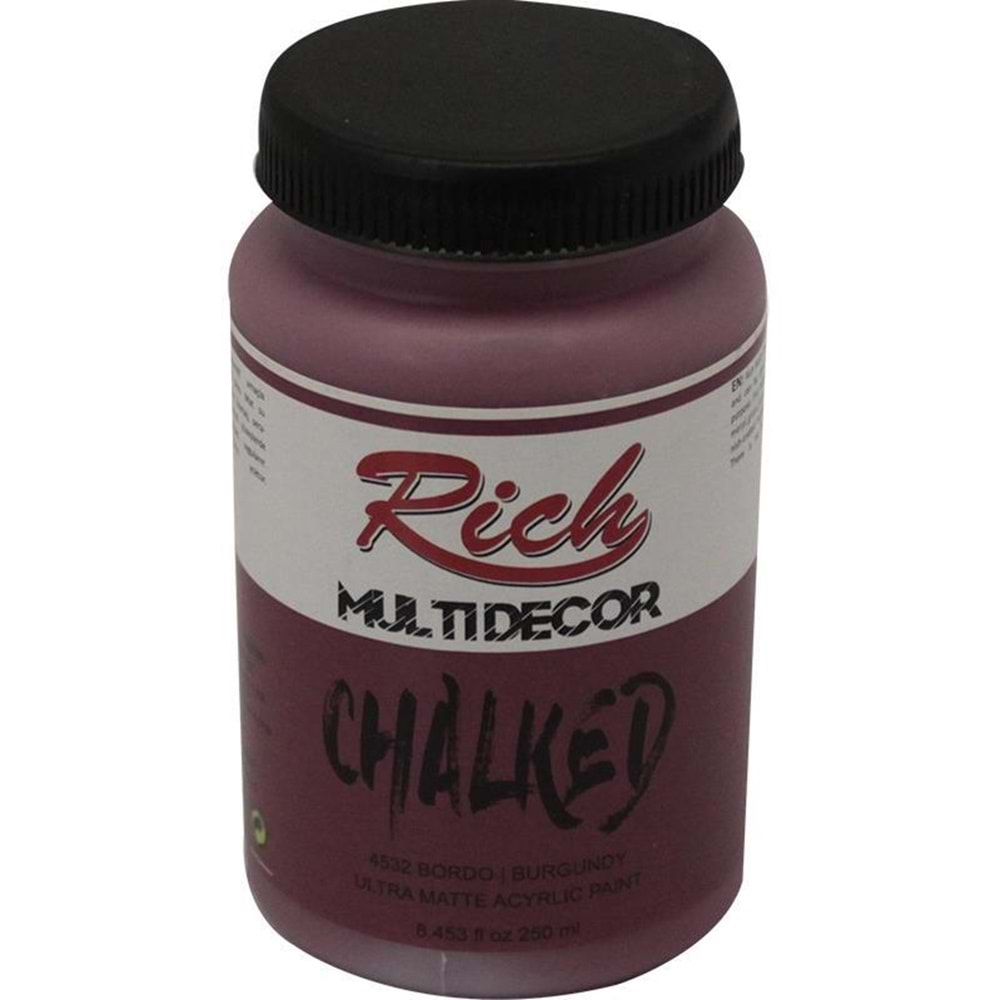 Rich Multidekor Chalked 250Cc 4532 Bordo