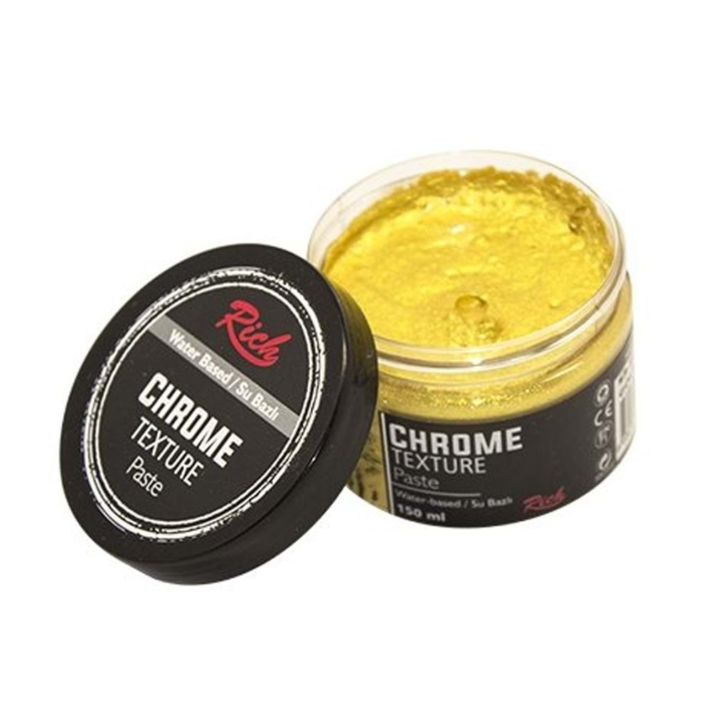 Rich Chrome Texture Paste Gold 9204