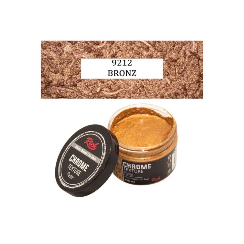 Rich Chrome Texture Paste 150 ML Bronz 9212