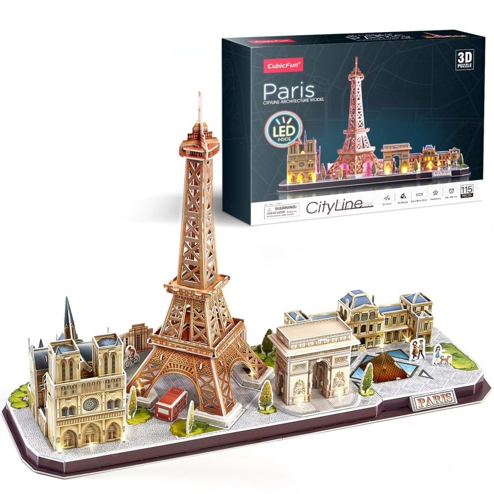 Nc 3D City Line Paris