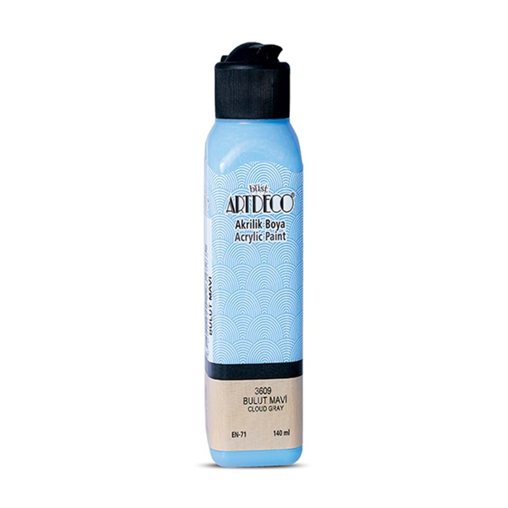 Artdeco Akrilik Boya 140Ml 3609 Bulut Mavi