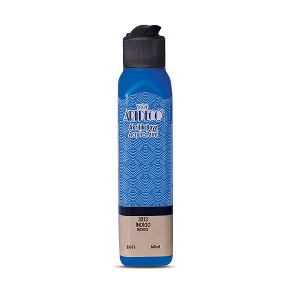 Artdeco Akrilik Boya 140Ml 3012 İndigo