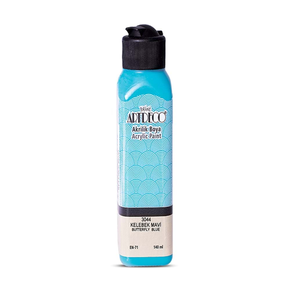 Artdeco Akrilik Boya 140Ml 3044 Kelebek Mavi