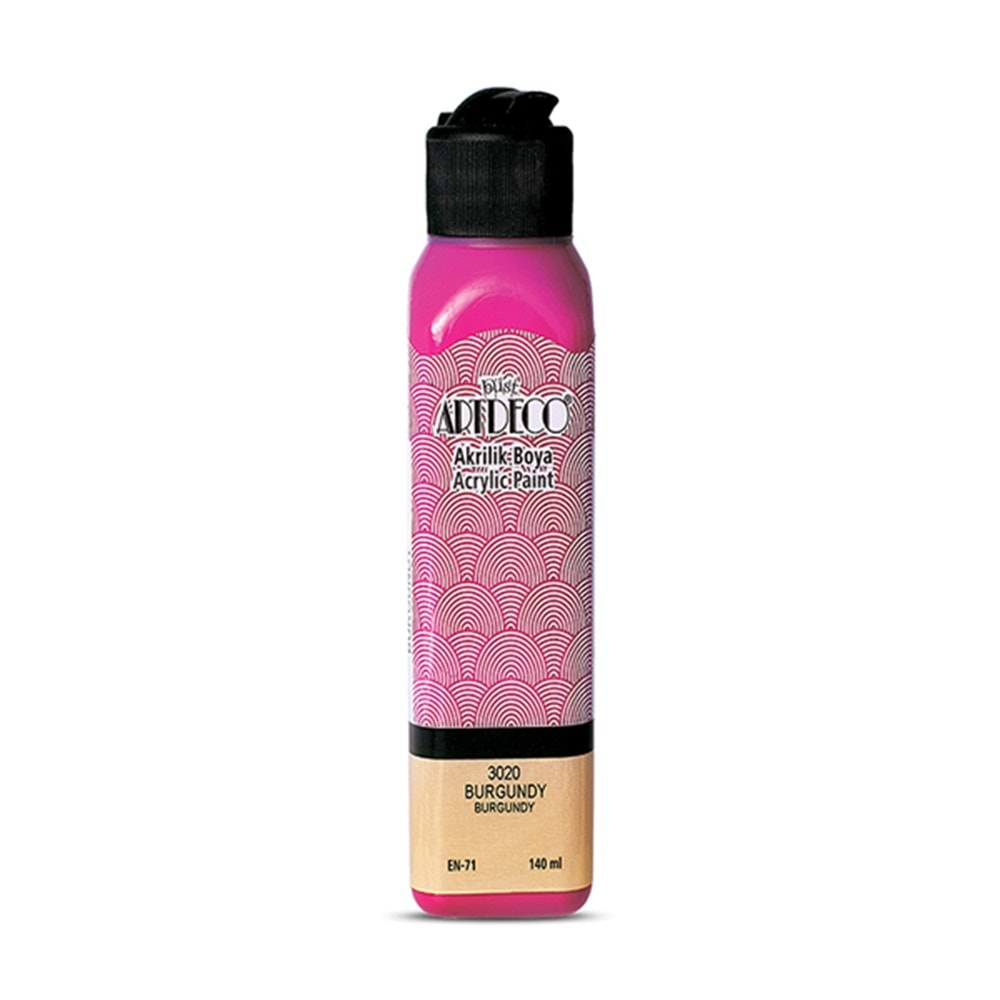 Artdeco Akrilik Boya 140Ml 3020 Burgundy