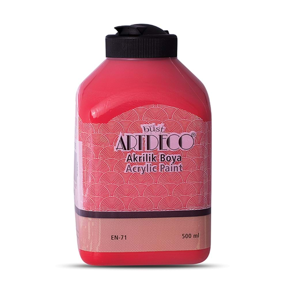 Artdeco Akrilik Boya 500 Ml 3016 Kırmızı