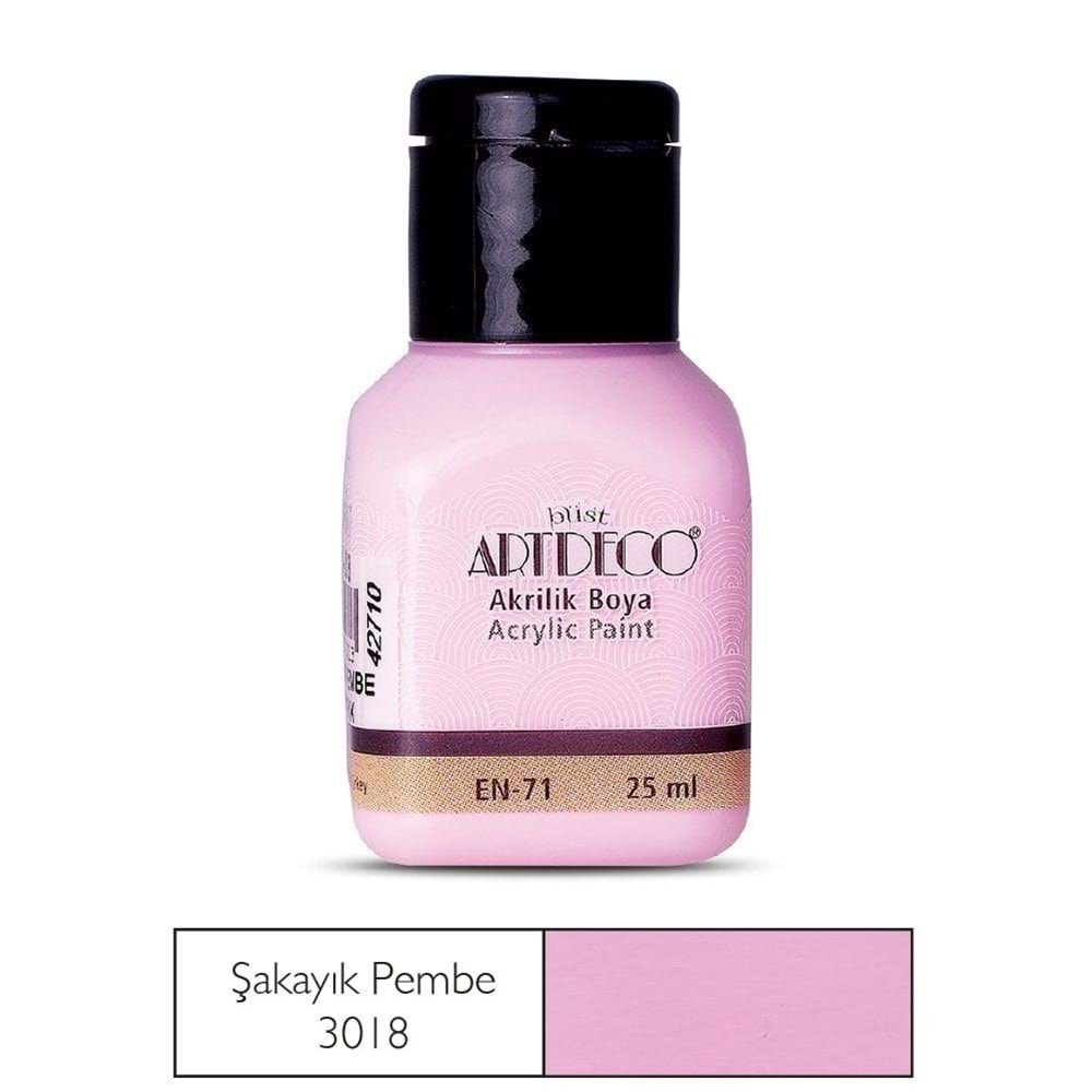 Artdeco Akrilik Boya 25Ml 3018 Şakayık Pembe