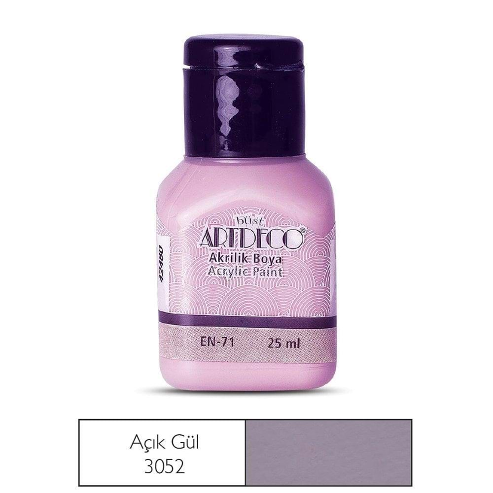 Artdeco Akrilik Boya 25Ml 3052 Açık Gül