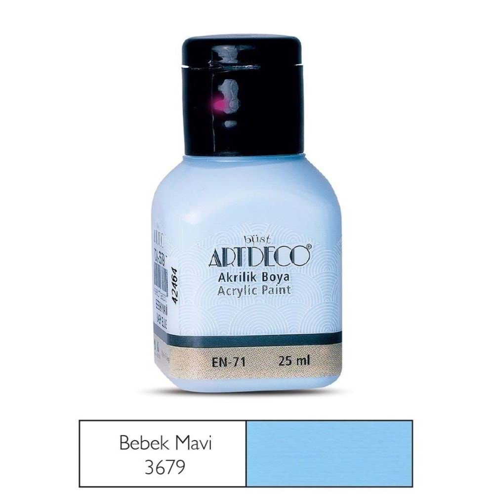 Artdeco Akrilik Boya 25Ml 3679 Bebek Mavi