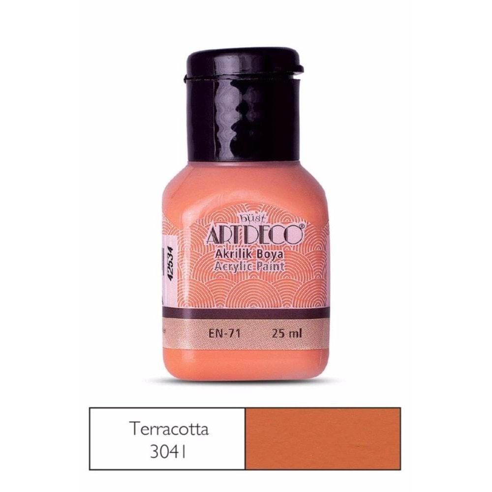 Artdeco Akrilik Boya 25Ml 3041 Terrakota