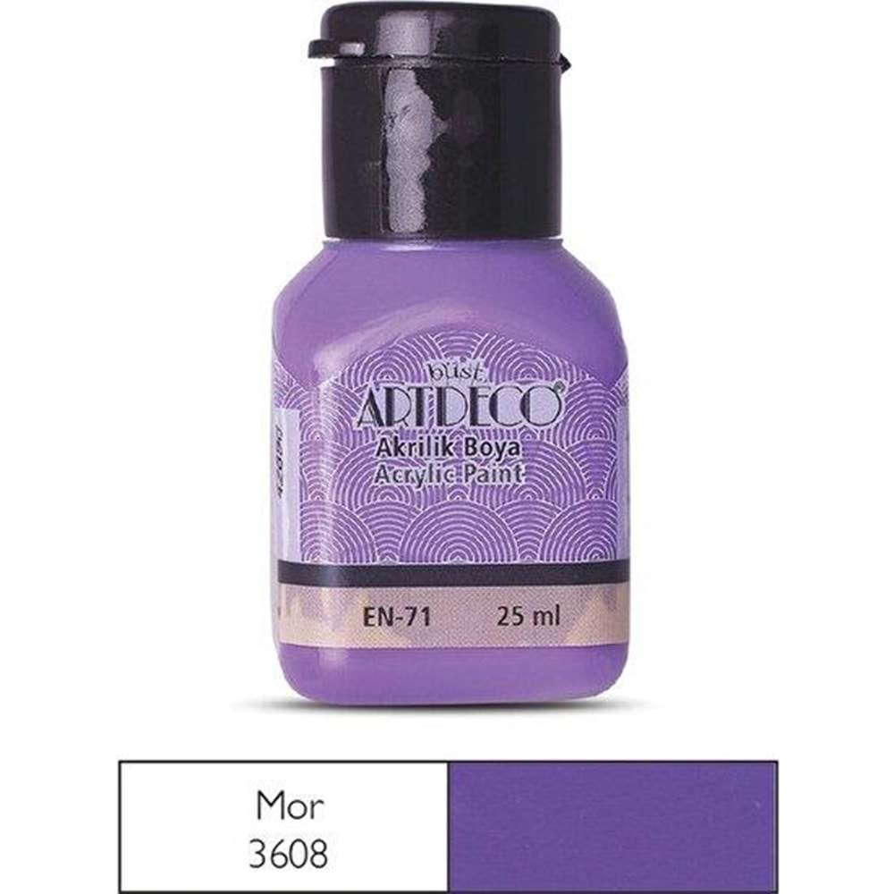 Artdeco Akrilik Boya 25Ml 3608 Mor