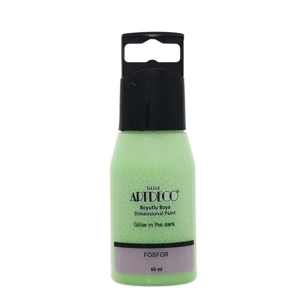 Artdeco Fosforlu Boyutlu Boya 60Ml Yeşil