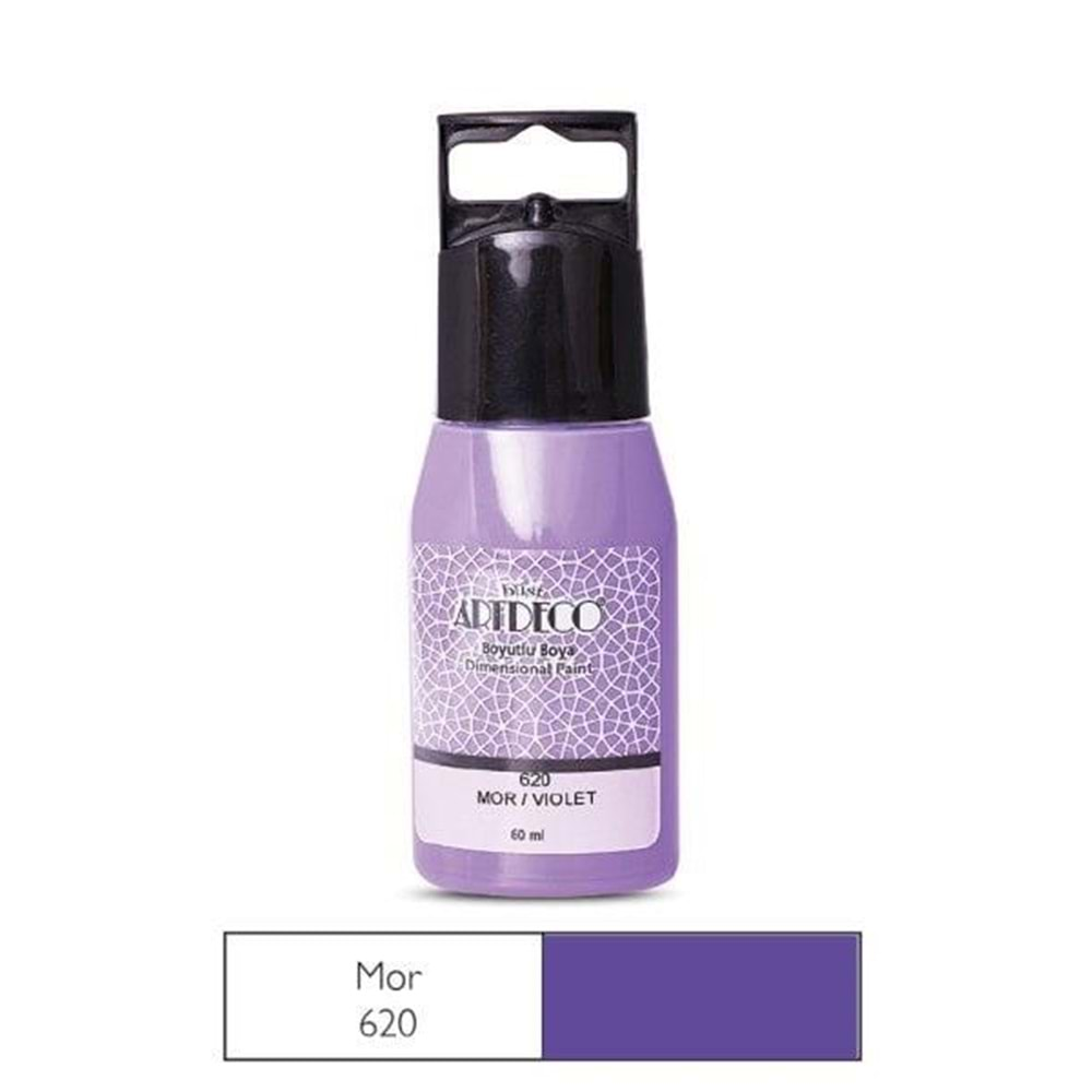 Artdeco Boyutlu Boya 60 Ml Mor 620