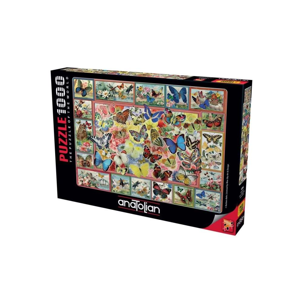 Anatolian Puzzle 1000 Parça Kelebekler