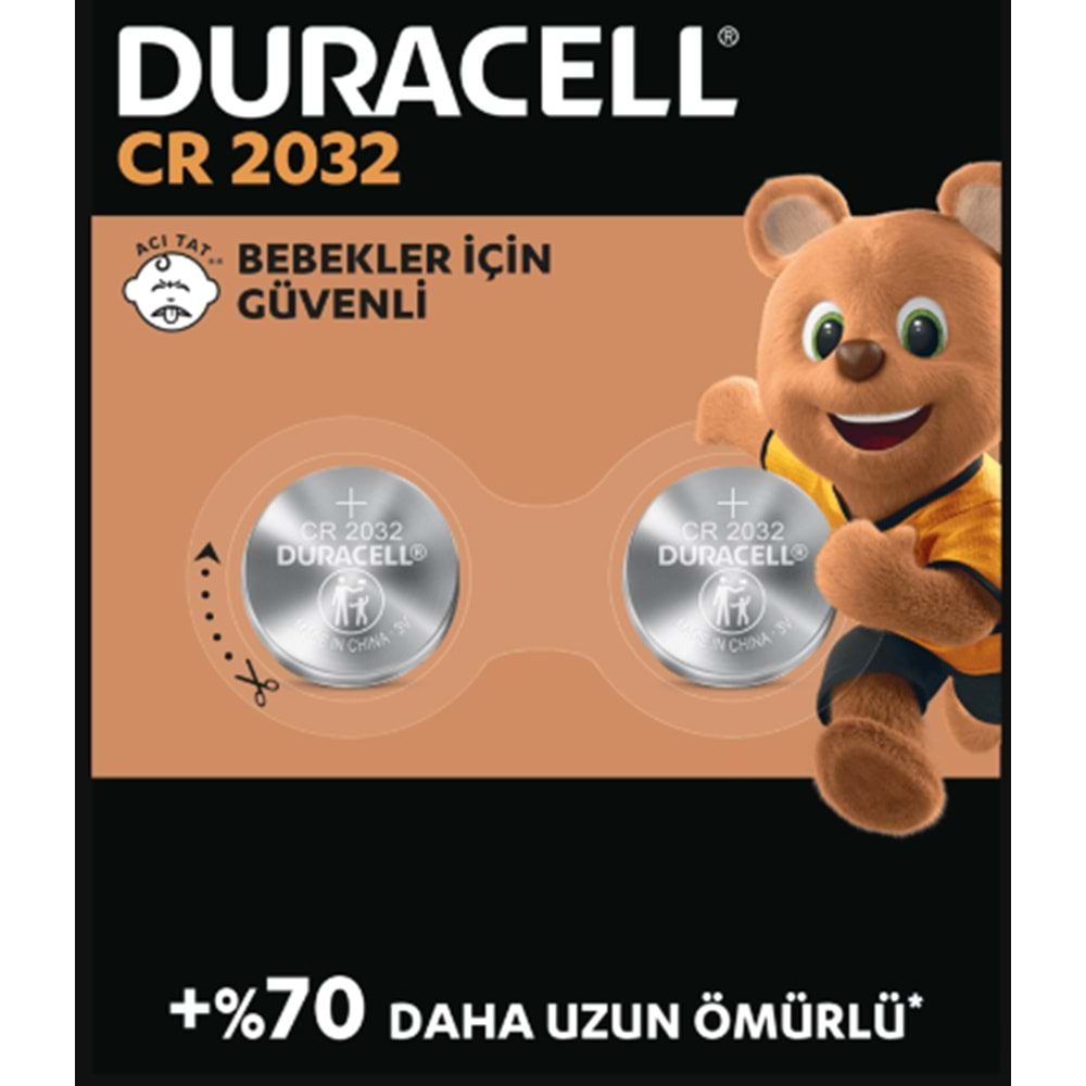 Duracell Para Pil CR2032 -5 li