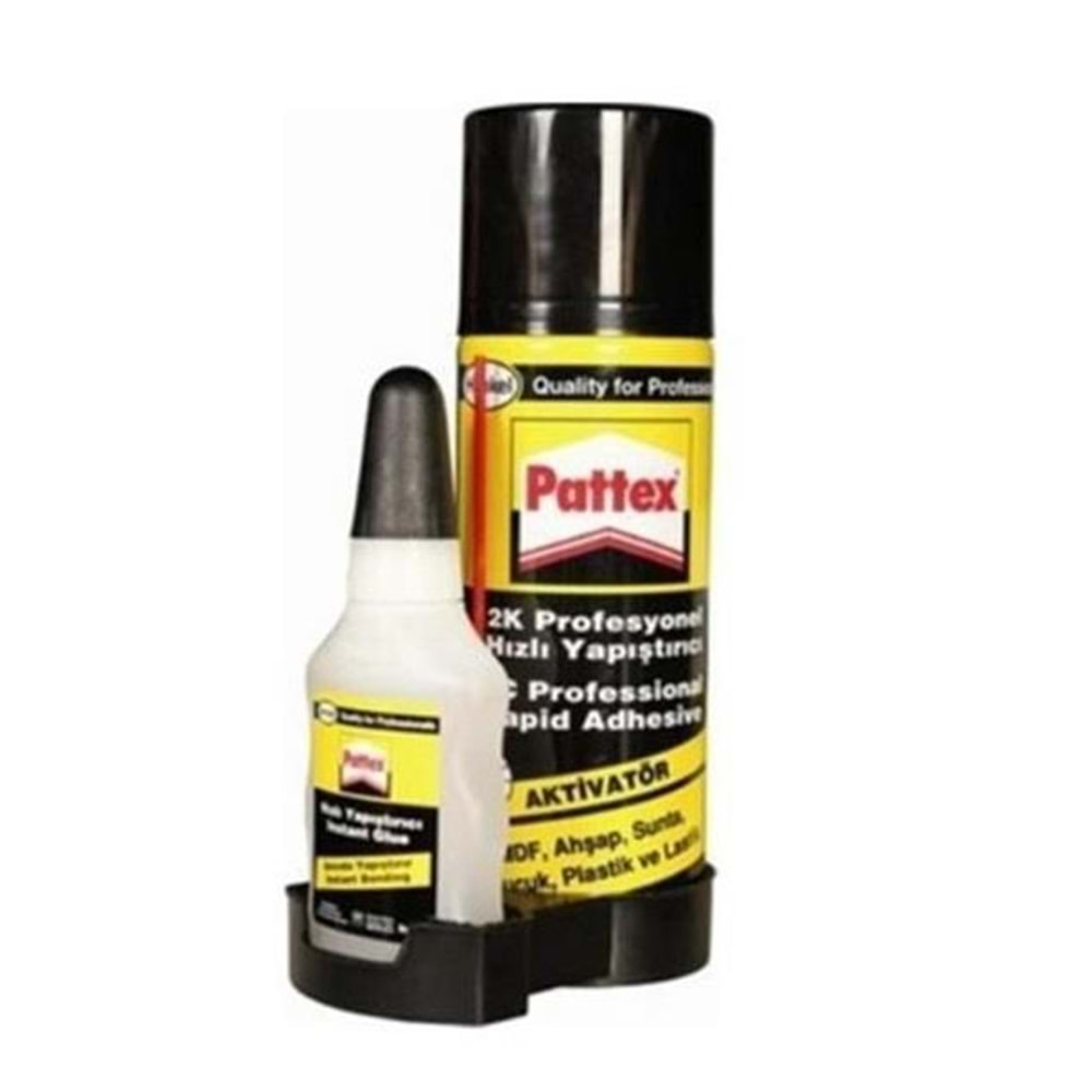 Pattex Mdf Kıt Hızlı Yapıştırıcı 400Ml+100Gr