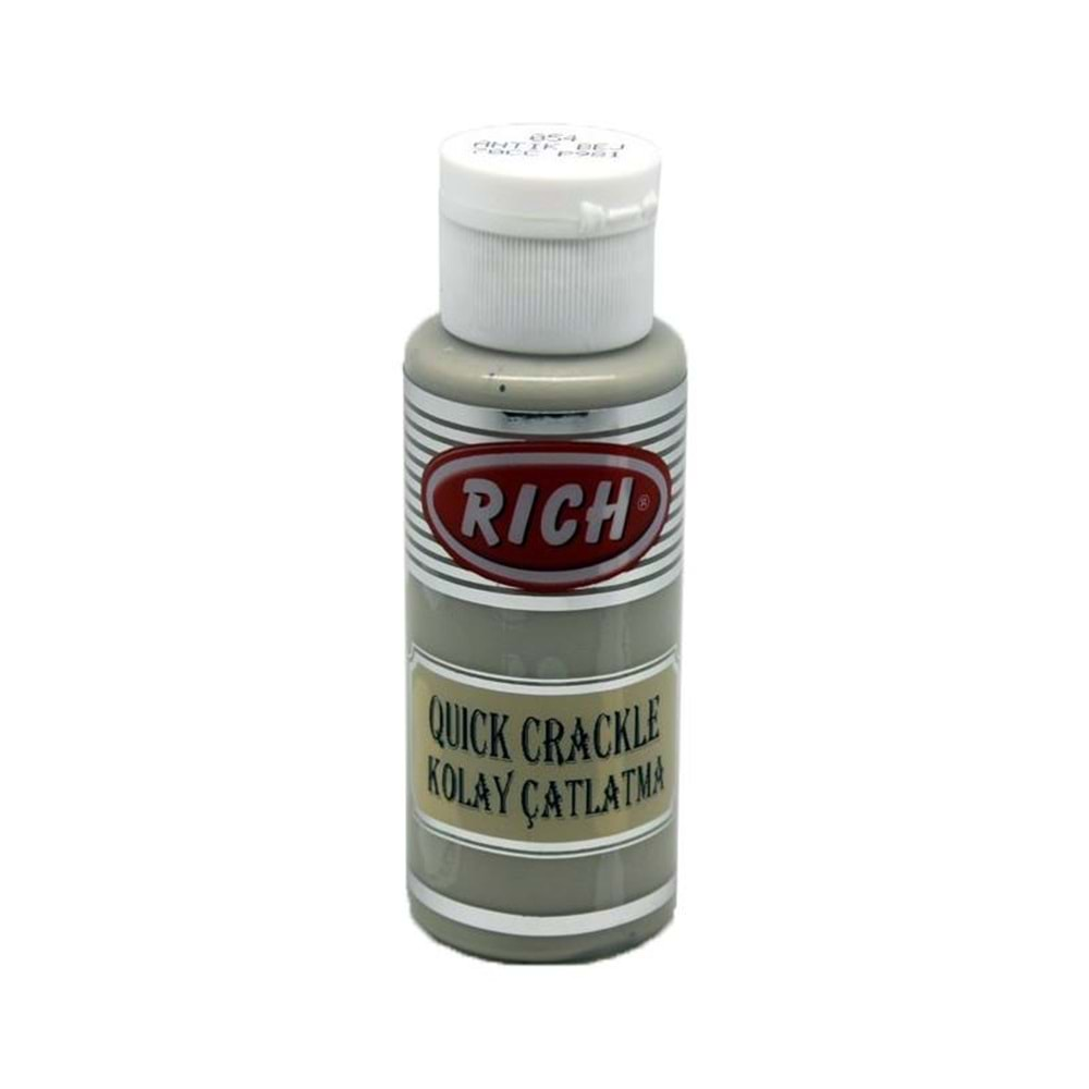 Rich Çatlatma Boy.Quick Crackle 60Cc 054 Antik Bej