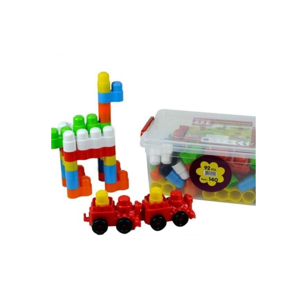 Efe Toys 140 - 92 Parça Zeka Geliştirme Blokları