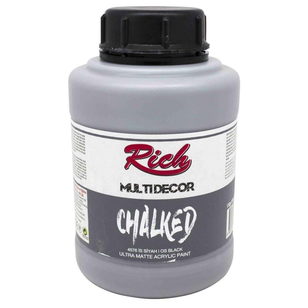 Rich Multıdekor Chalked 1750Gr 4576 İs Siyah