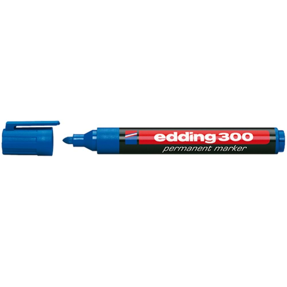 Edding Permanent Marker Mavi E-300 ( 1 Adet)