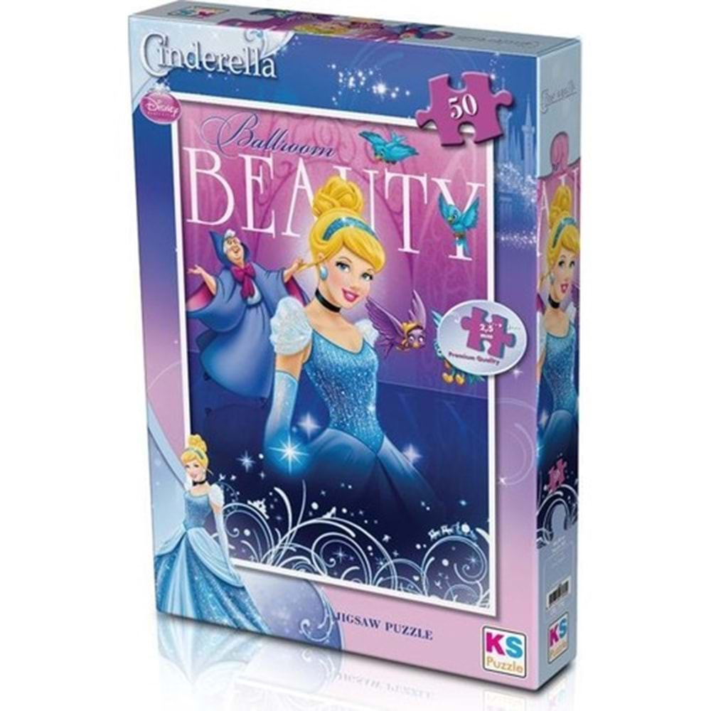 Ks Games Puzzle Cinderella 50 Parça Crl709