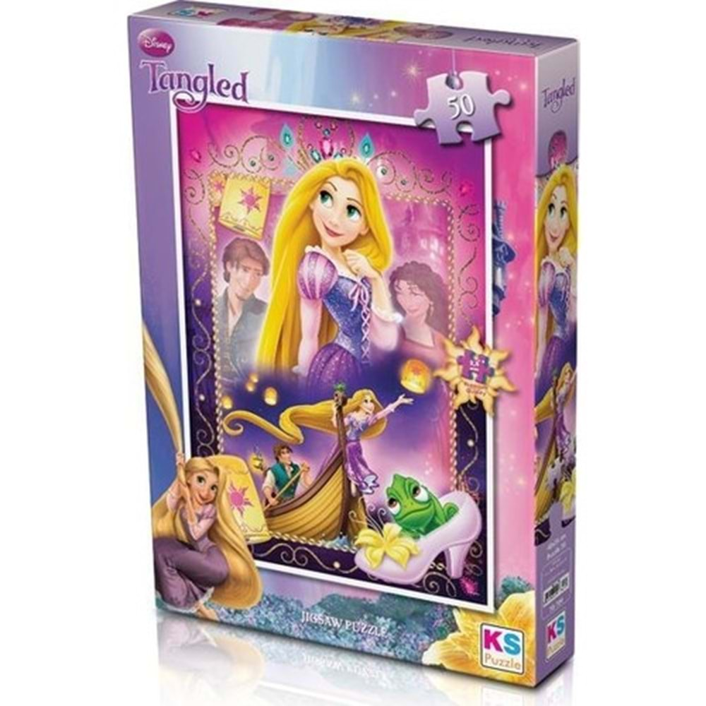 Ks Games Puzzle Tangled 50 Parça Tg709