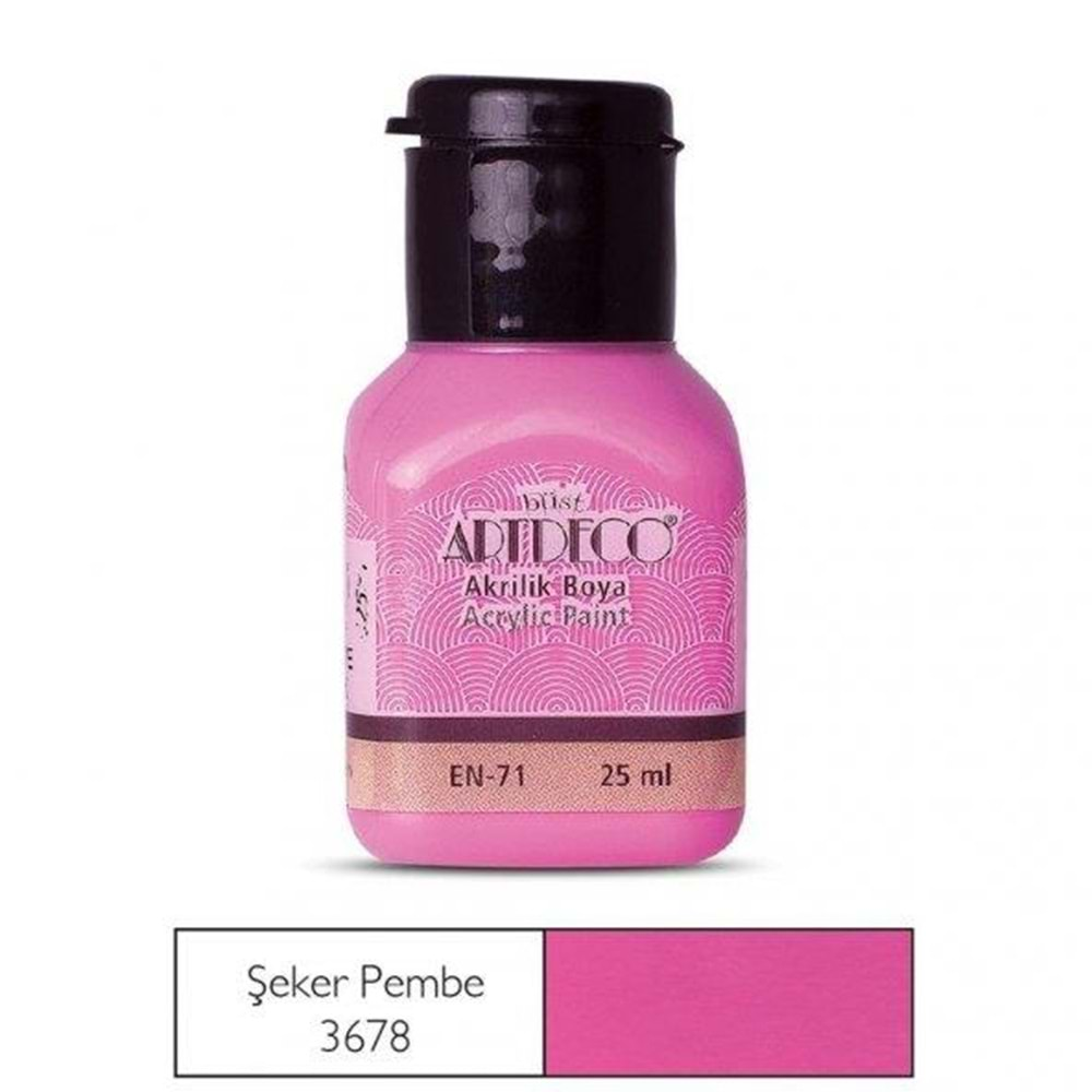 Artdeco Akrilik Boya 25Ml 3678 Şeker Pembe