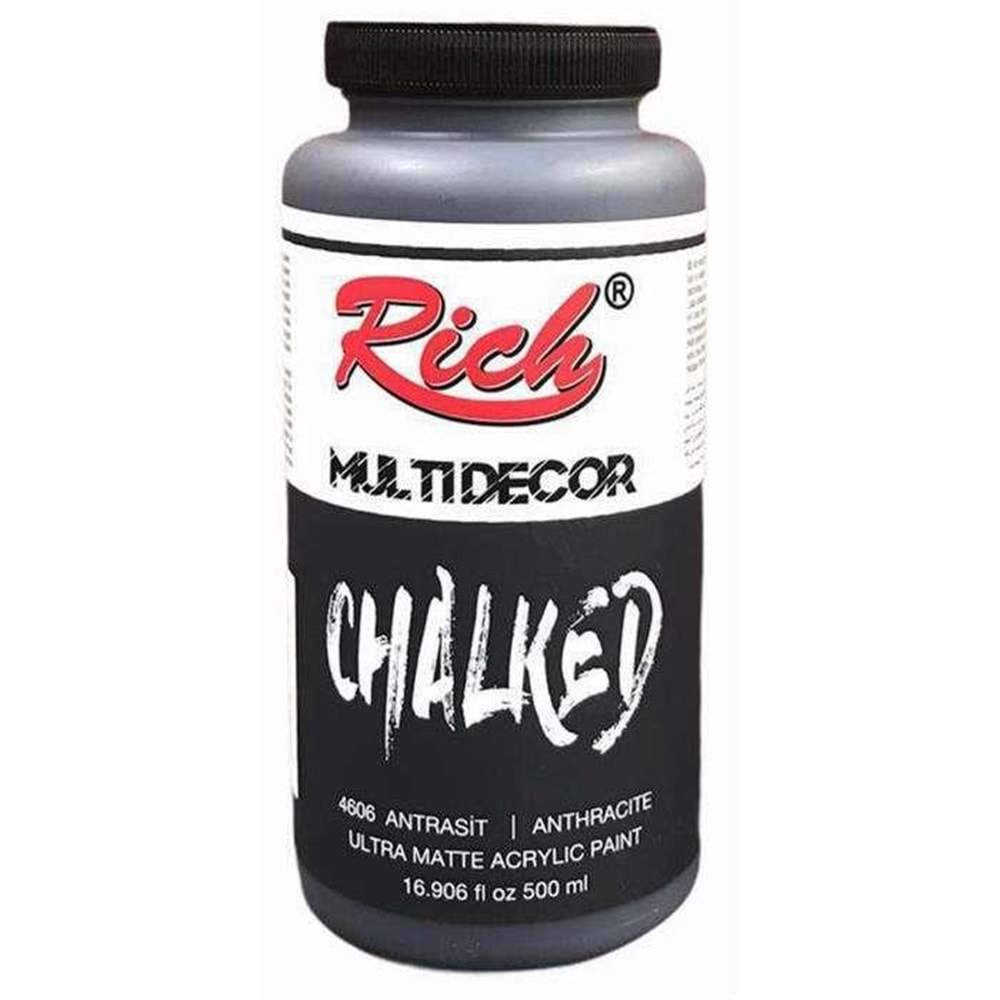 Rich Multidekor Chalked 500Cc 4606 Antrasit