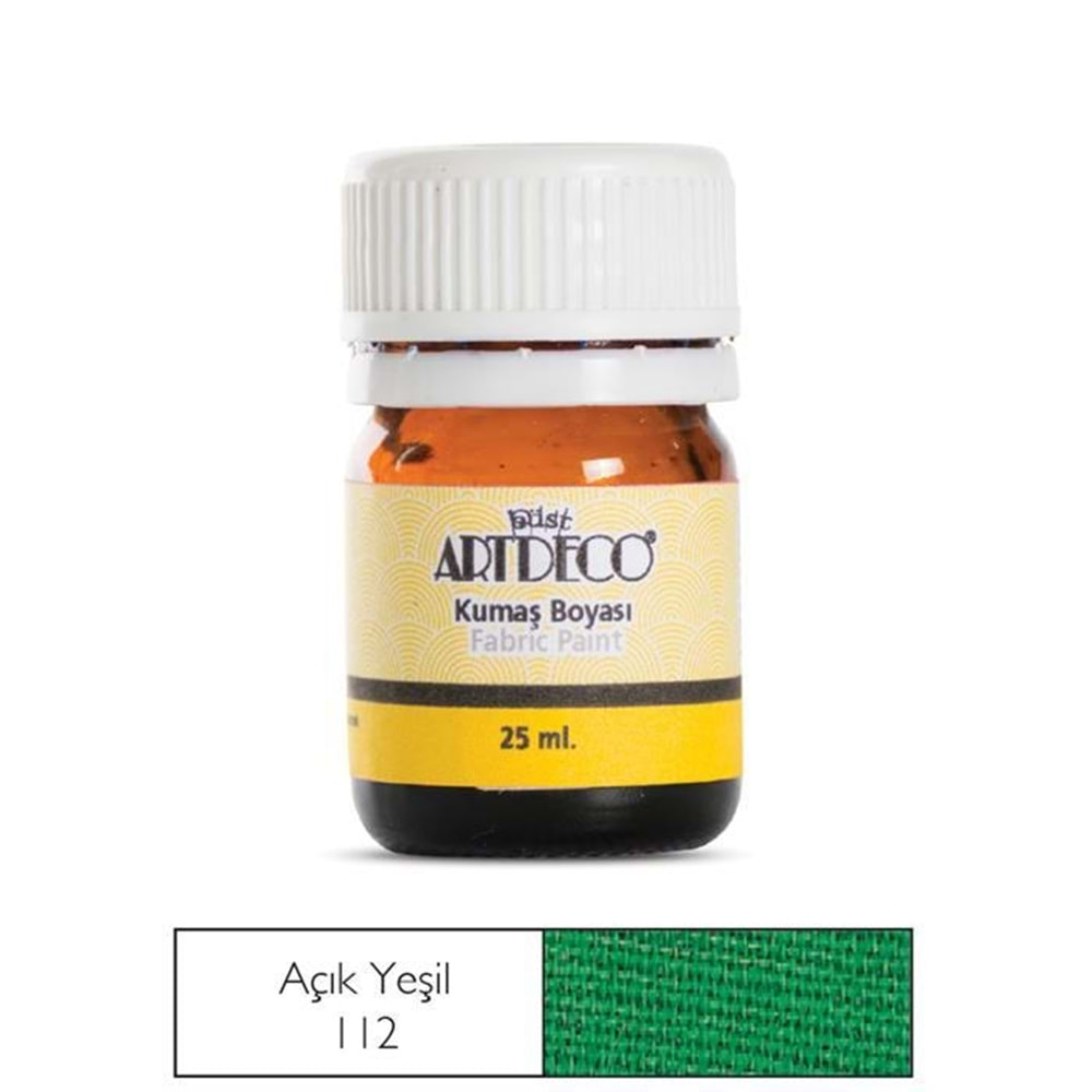 Artdeco Kumaş Boyası 25Ml Açık Yeşil 112