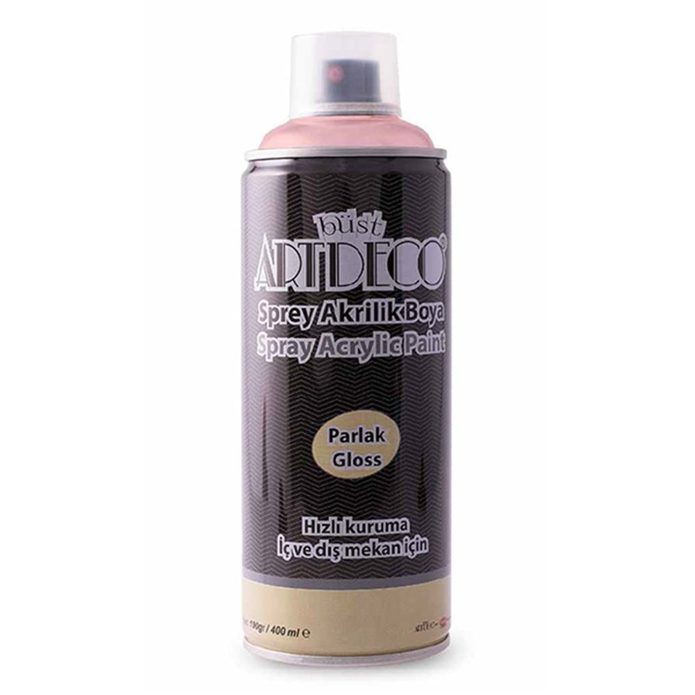 Artdeco Akrilik Sprey Boya 400Ml Krom Gümüş 985