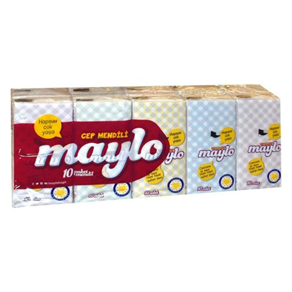 Maylo Cep Mendil 10 Lu X 10