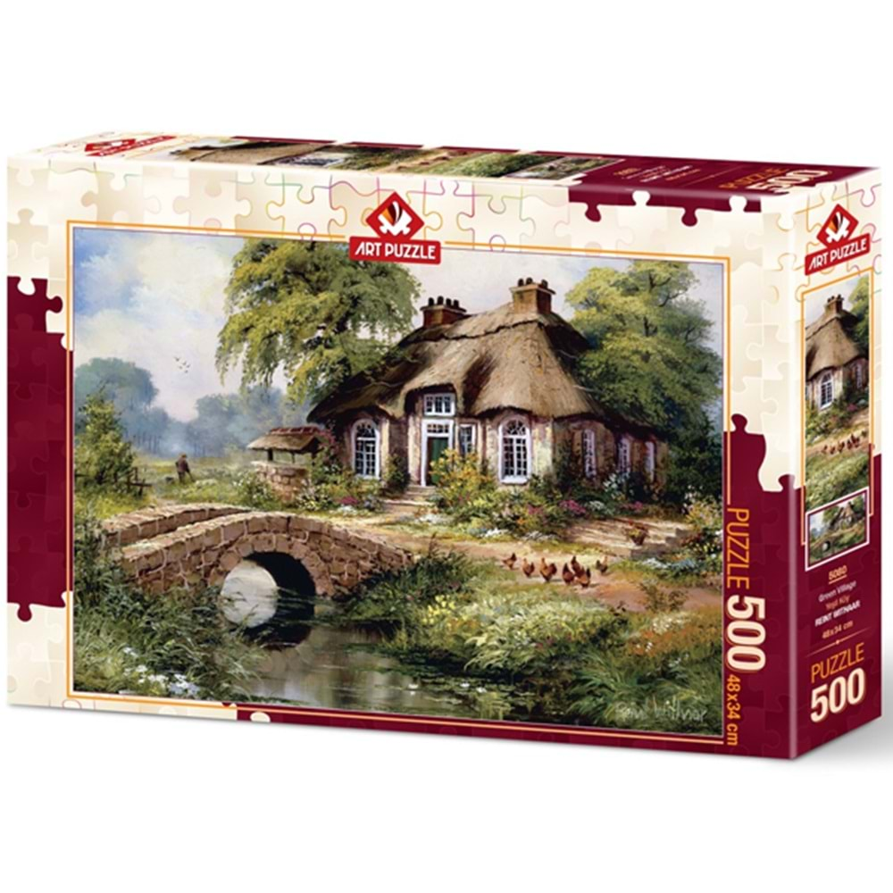 Art Puzzle 500 Prç Yeşil Köy