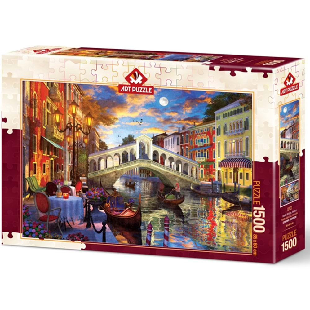 Art Puzzle 1500 Prç Rıalto Köprüsü, Venedik