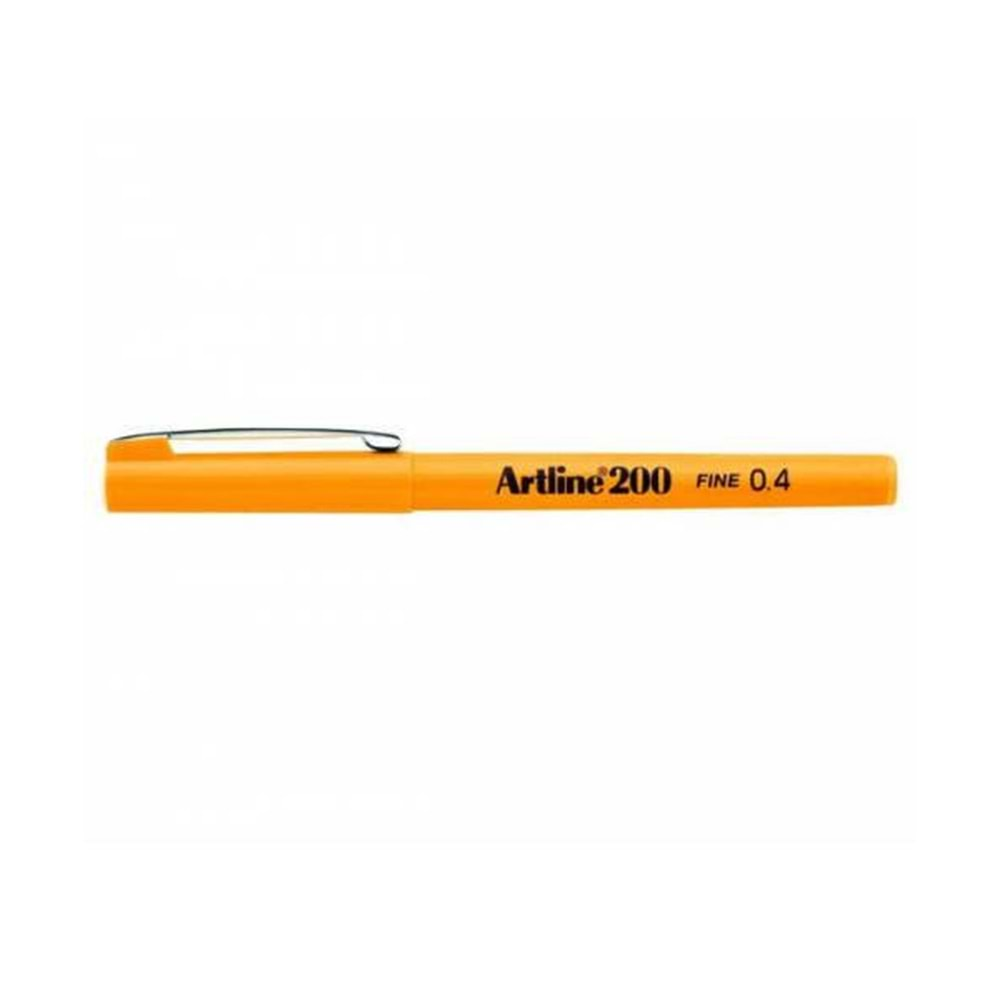 Artline 200N Keçe Uçlu Kalem 0,4Mm Sarı ( 1 Adet)