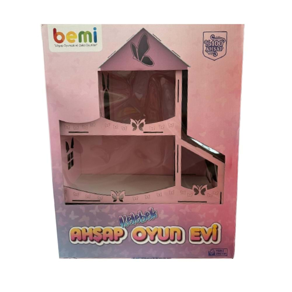 Bemi Toys Ahşap Oyun Evi