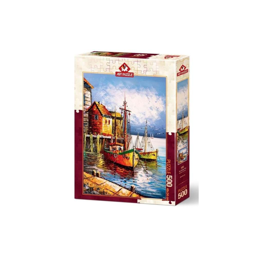 Art Puzzle 500 Parça Turuncu Liman