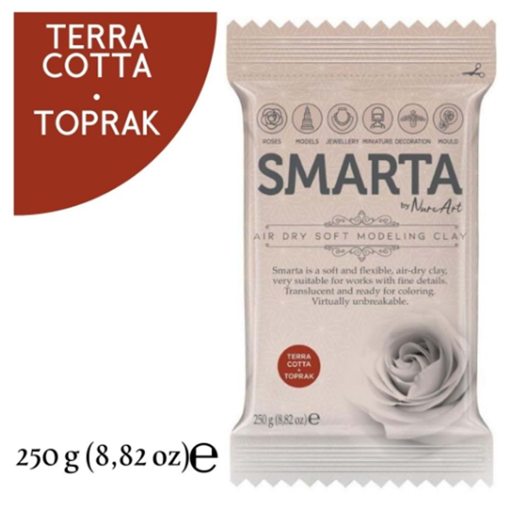 Smarta Akıllı Model Hamuru 250Gr Toprak