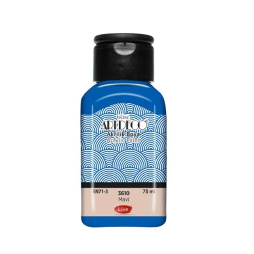 Artdeco Akrilik Boya 75Ml Mavi 3610