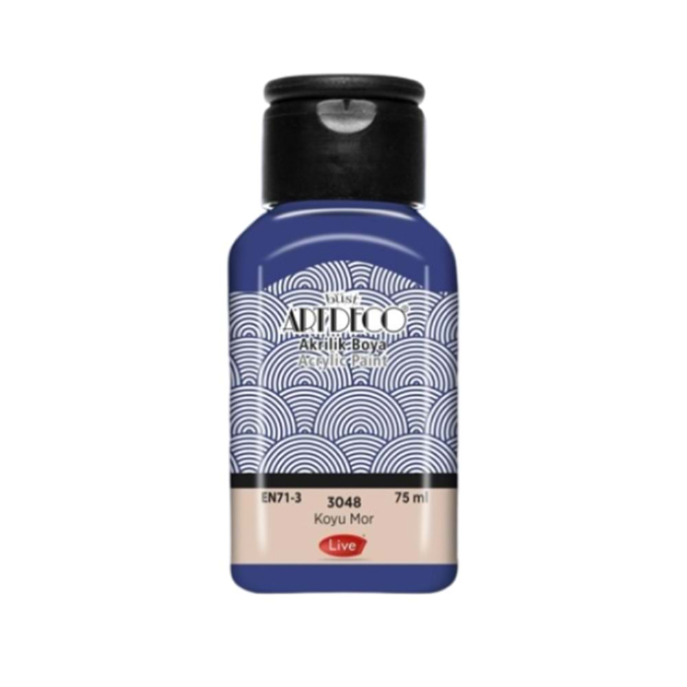 Artdeco Akrilik Boya 75Ml Koyu Mor 3048