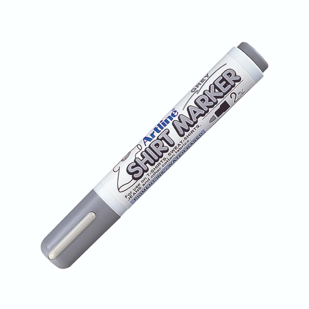 Artline Shirt Marker Tişört Markeri Uç:2,0Mm Gri