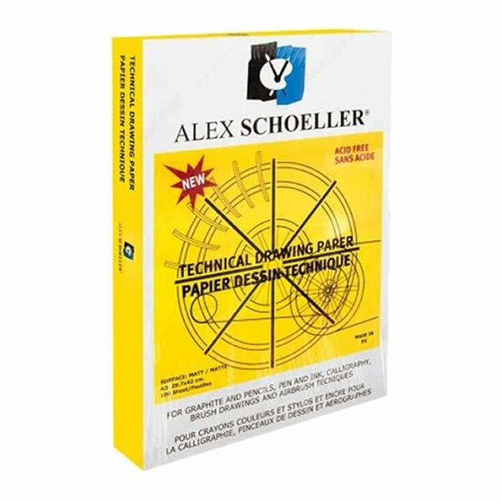 Alex Schoeller Teknik Resim Kağıdı 50X70 200Gr -25