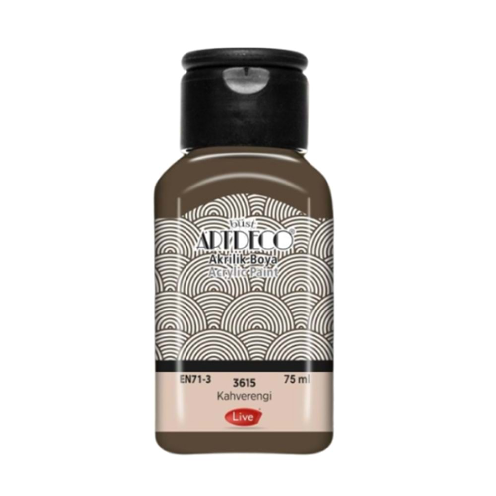 Artdeco Akrilik Boya 75Ml Kahve 3615