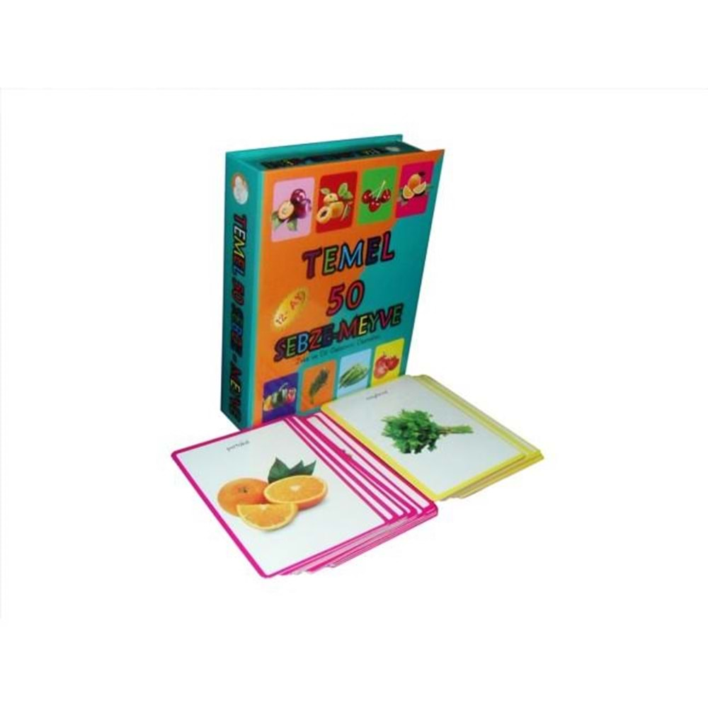 Yuka Kids Temel 50 Sebze-Meyve (İlişkilendirme Seti)