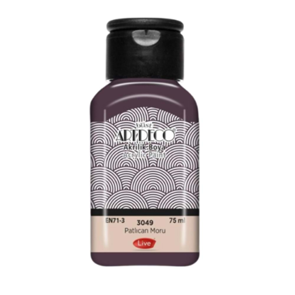 Artdeco Akrilik Boya 75Ml Patlıcan Moru 3049