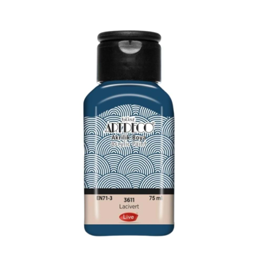 Artdeco Akrilik Boya 75Ml Lacivert 3611