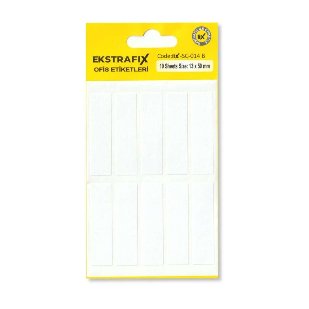 Ekstrafix (Sc-014 B) Ofis E 13X50Mm 10Lu Beyazq